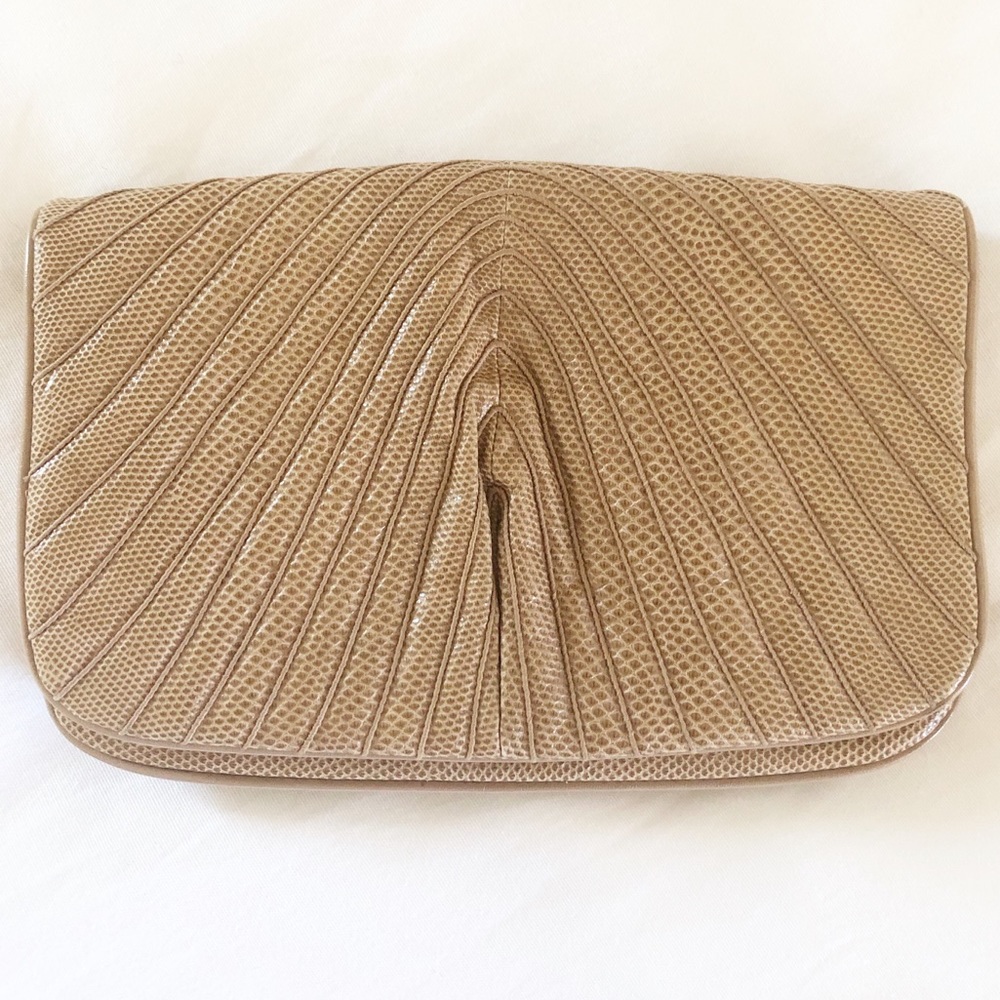 Vintage Finesse La Model Snakeskin Clutch/Purse
